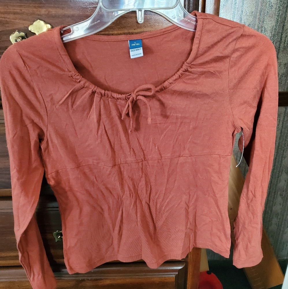 Girl's Rust Top